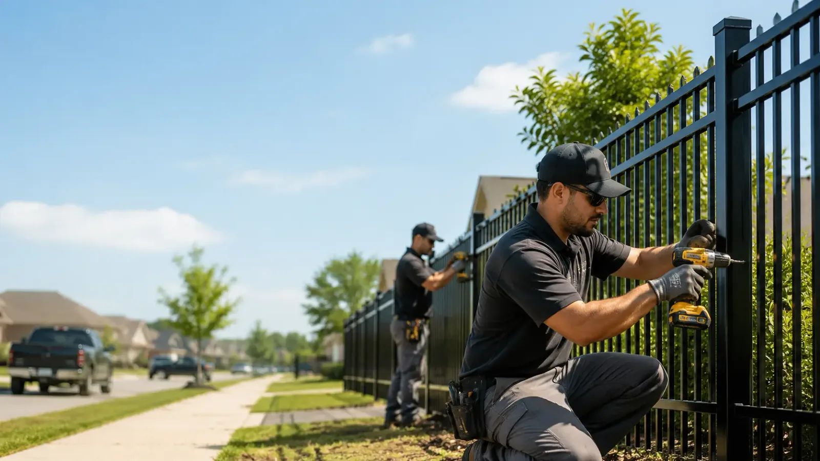 Metal Fence Installation in Max, ND